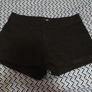 NWOT Black Shorts H&M